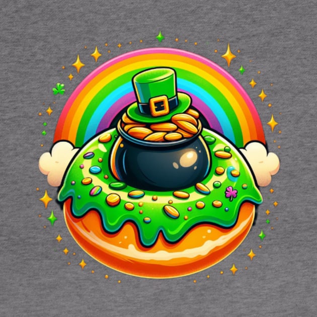 Pot 'O Gold Donut by Donut Duster Designs